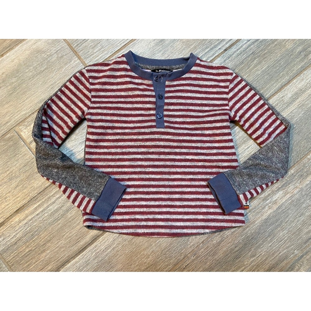 La miniatura‎ boutique European brand long sleeve boys top 2